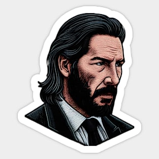 John Wick Sticker